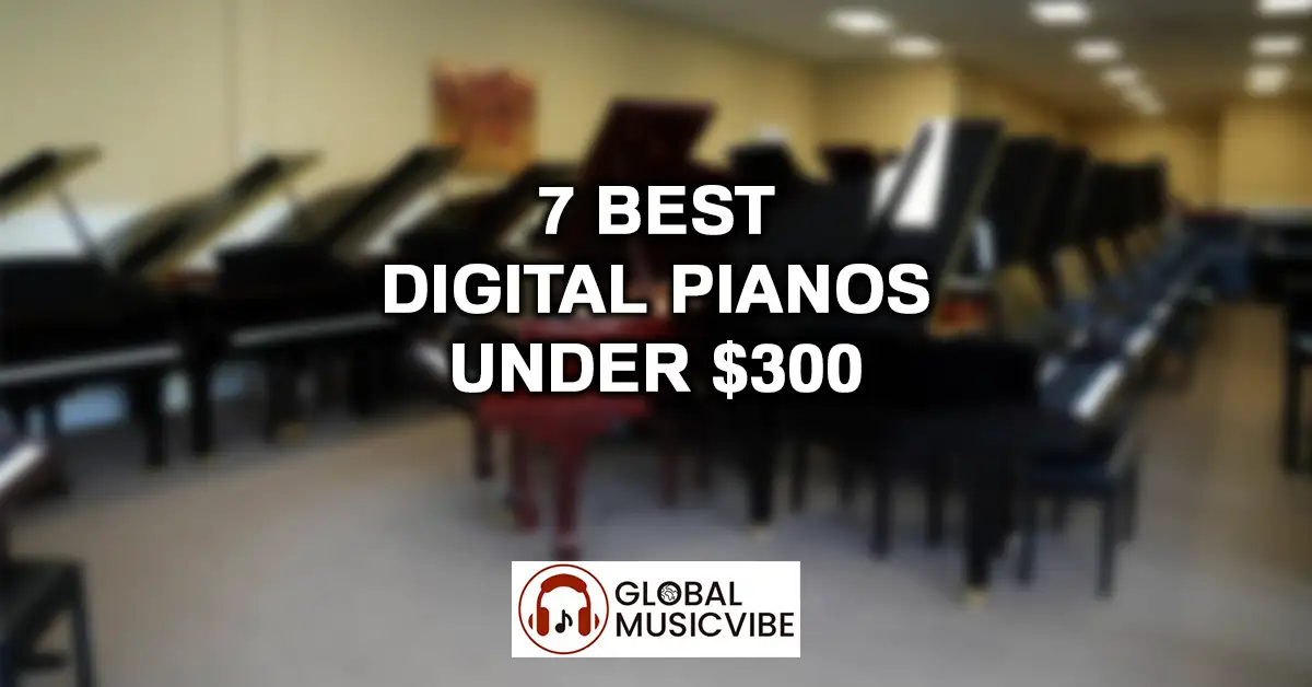 7 Best Digital Pianos Under $300 featured image