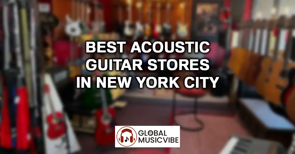 Best Acoustic Guitar Stores in New York City image
