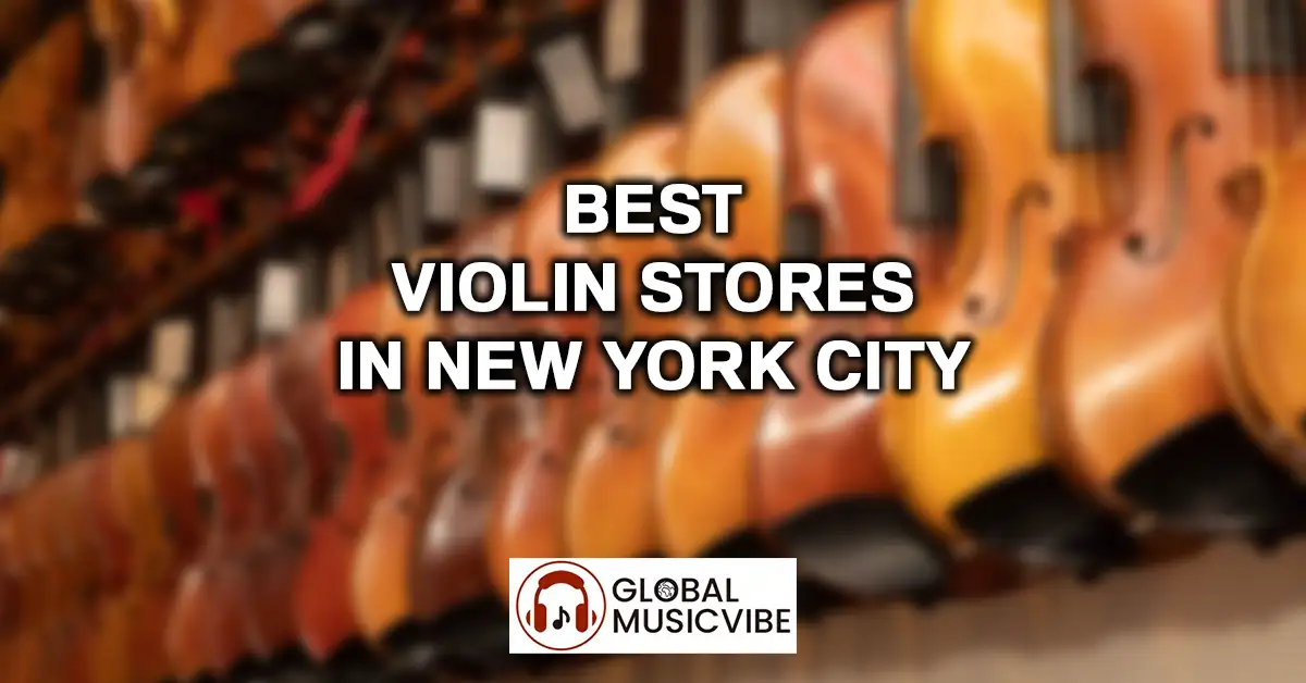 Best Violin Stores in New York City featured image - store
