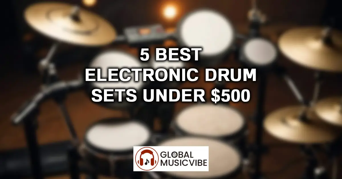 5 Best Electronic Drum Sets Under $500 featured image