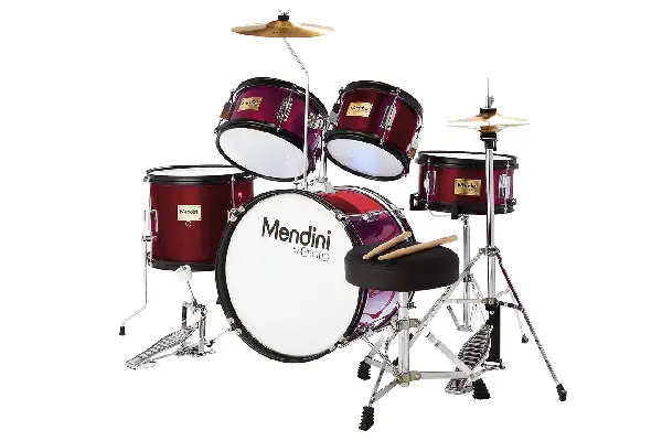 Mendini by Cecilio 16-inch 5-Piece Complete Kids Drum Set