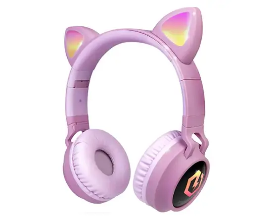 PowerLocus Cat Ear Bluetooth Headphones