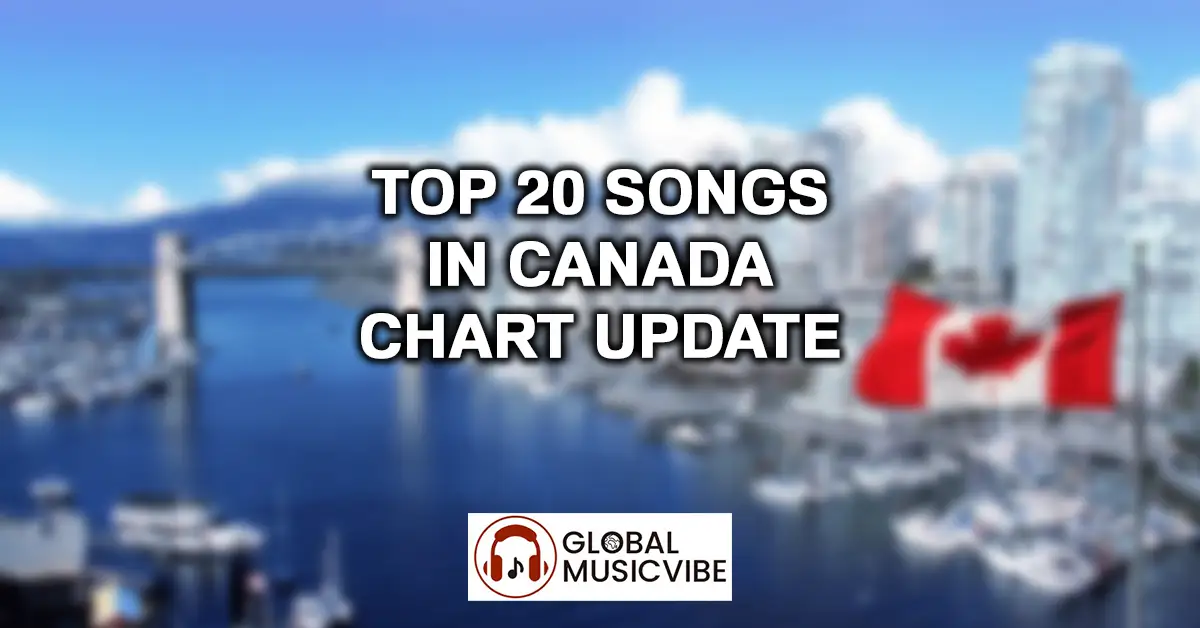 Top 20 Songs in Canada Chart Update