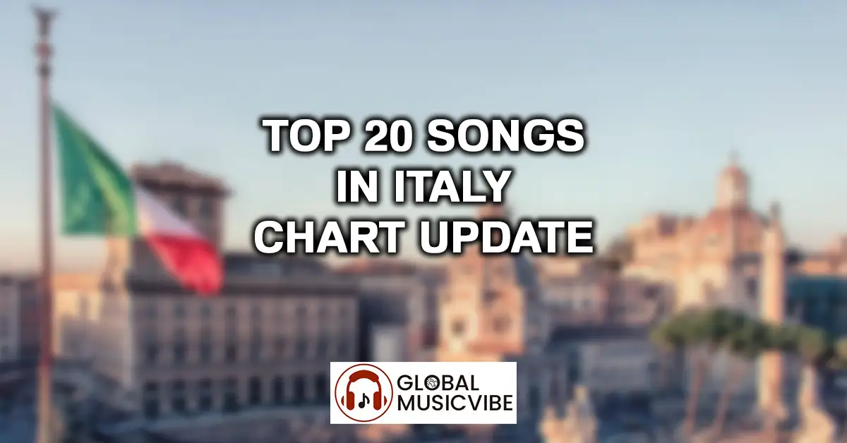 Top 20 Songs in Italy Chart Update