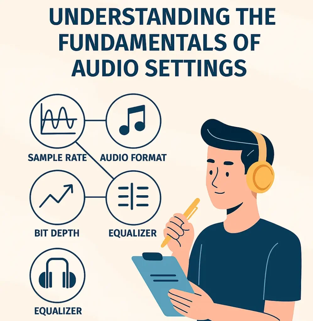 Illustration of Understanding the Fundamentals of Audio Settings