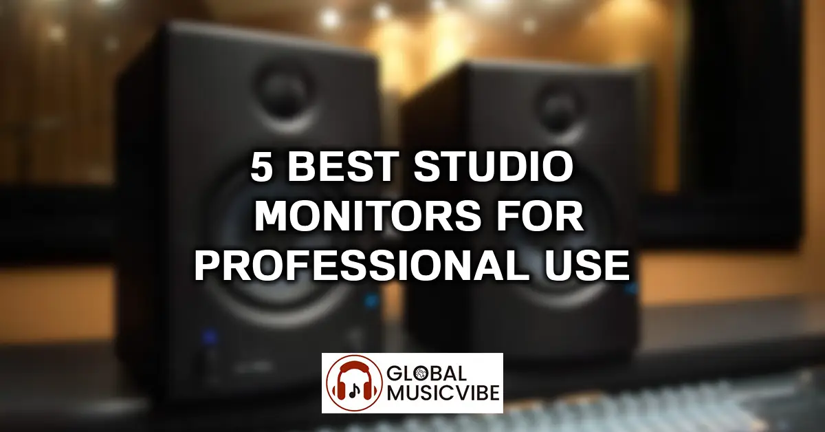 5 Best Studio Monitors for Professional Use featured image