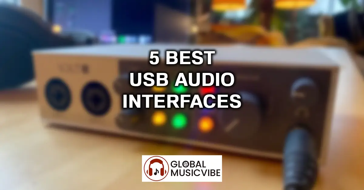 5 Best USB Audio Interfaces featured image