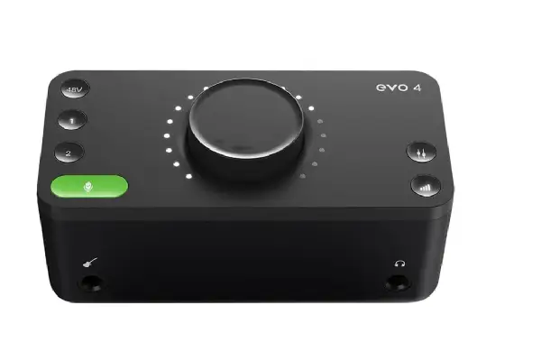 Audient EVO 4_ Minimalist Excellence for Solo Podcasters