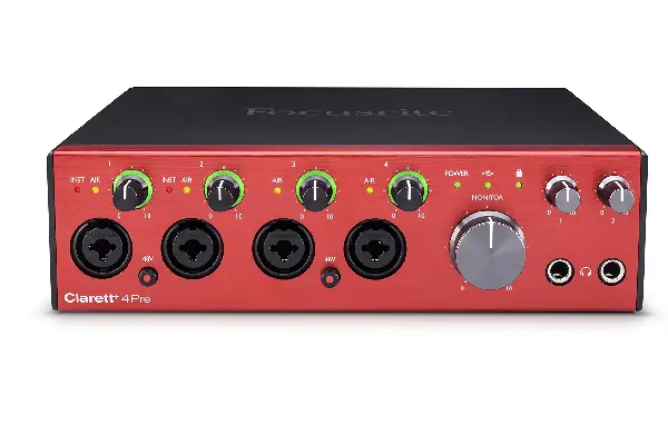 Focusrite Clarett+ 4Pre