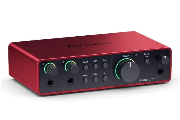 Focusrite Scarlett 2i2 (4th Generation)