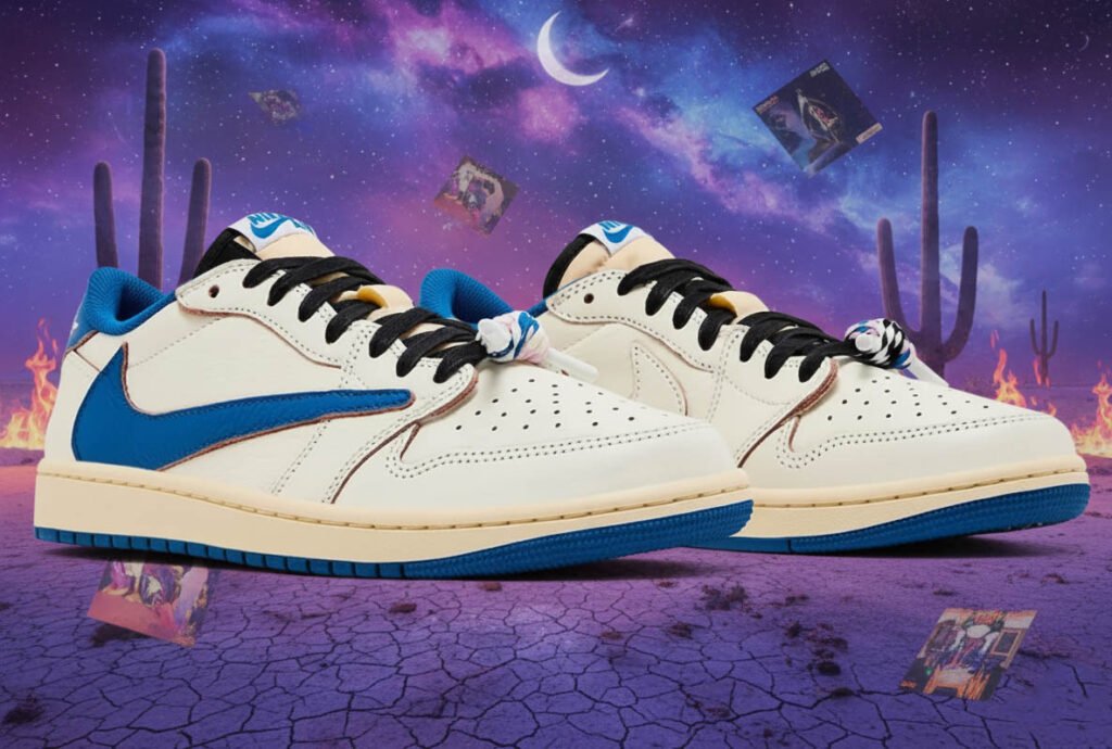 Travis Scott Fragment Air Jordan 1 Low OG 2025