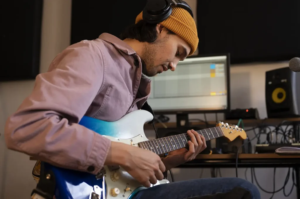 bass guitar and electric guitar - Developing Lead Guitar Skills