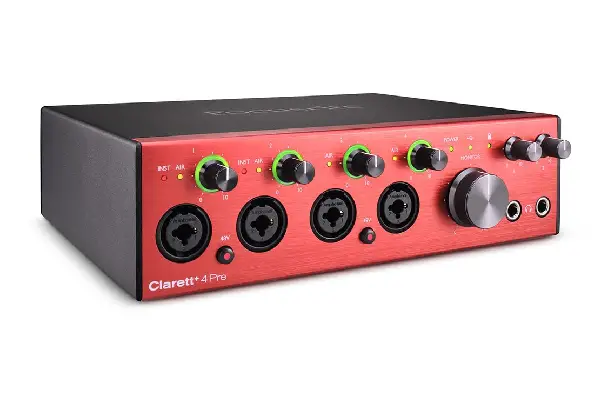 focusrite clarett+ 4pre