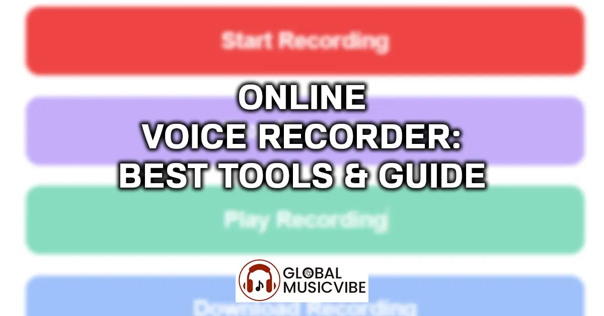 Online Voice Recorder: Best Tools & Guide