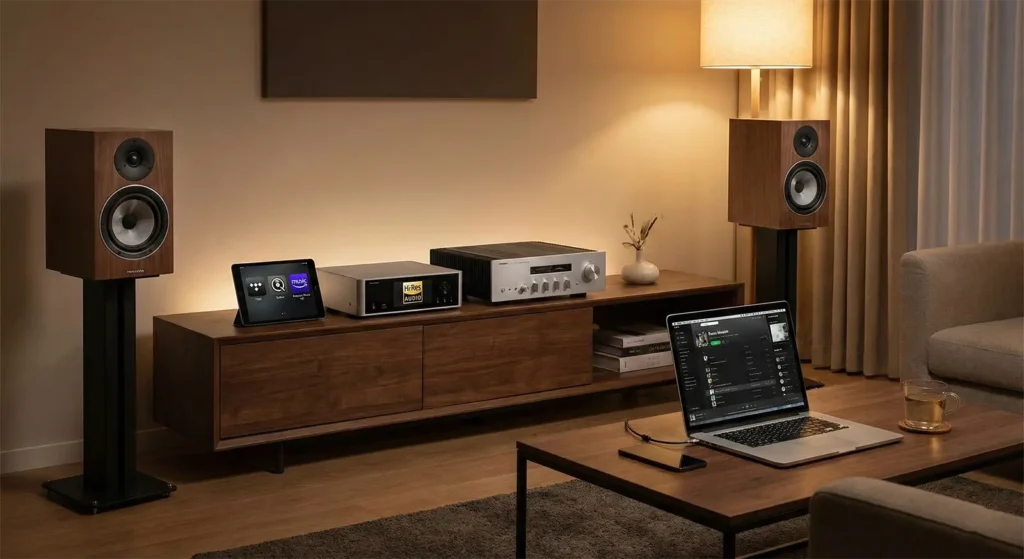 Streaming services now offer high-resolution audio that rivals or exceeds CD quality