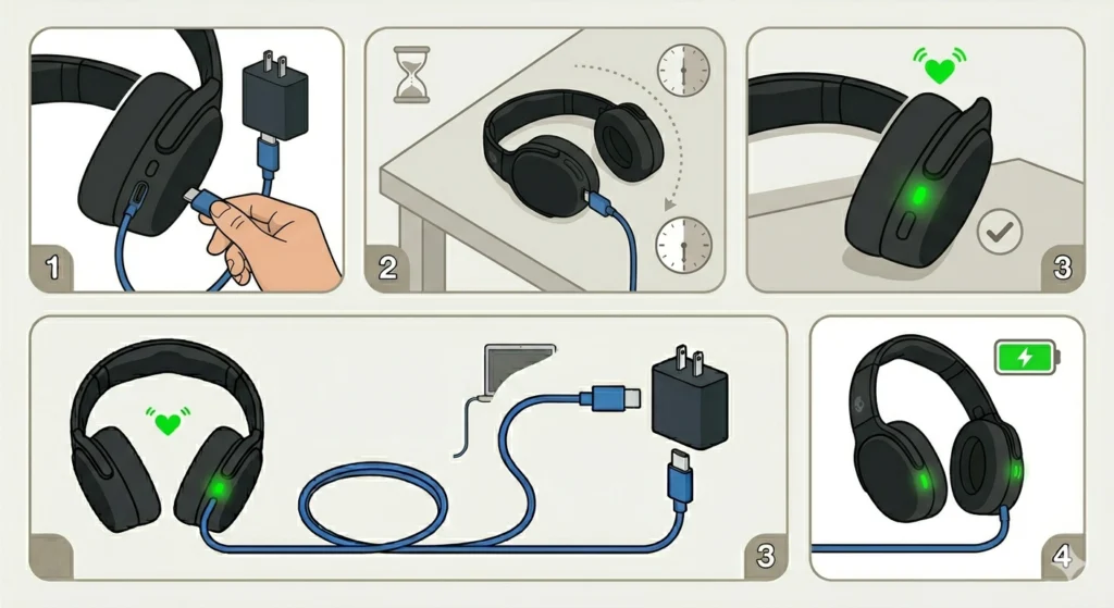 Allow the Battery to Deep Charge (for Fully Drained Units)