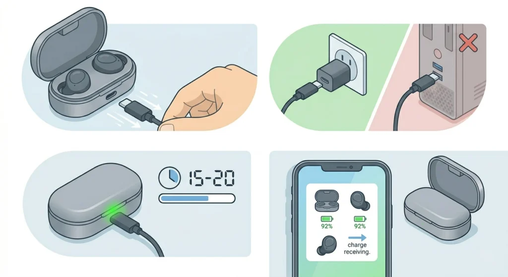 Charge the Case Itself