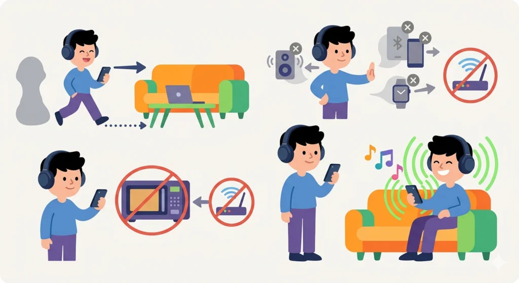 Check Bluetooth Range and Interference