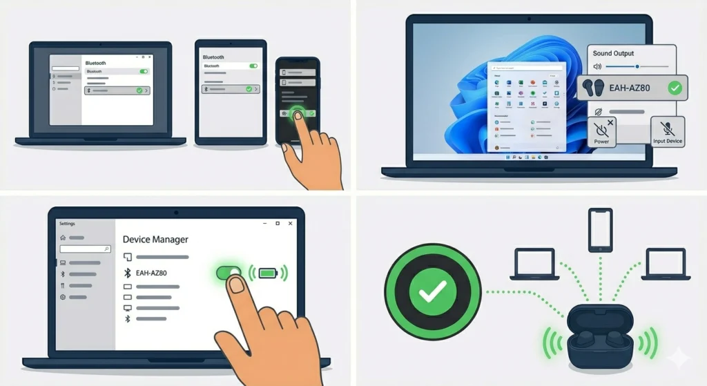 Check Bluetooth Settings on Each Connected Device
