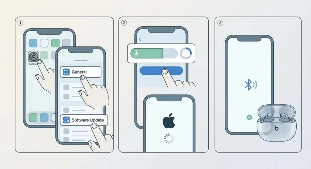 Check and Update iPhone Software