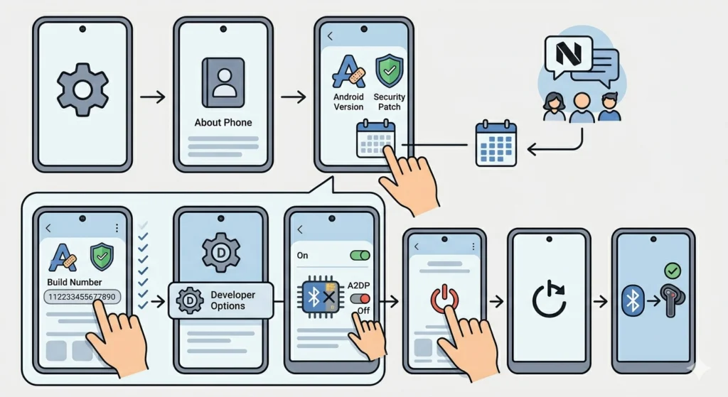 Check for Android OS or Bluetooth Driver Conflicts