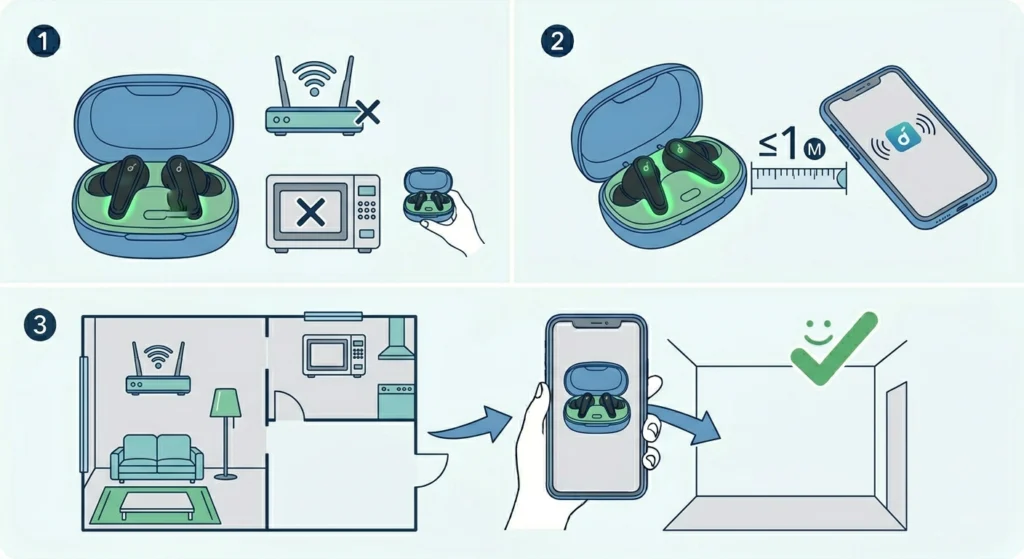 Check for Interference and Move Closer