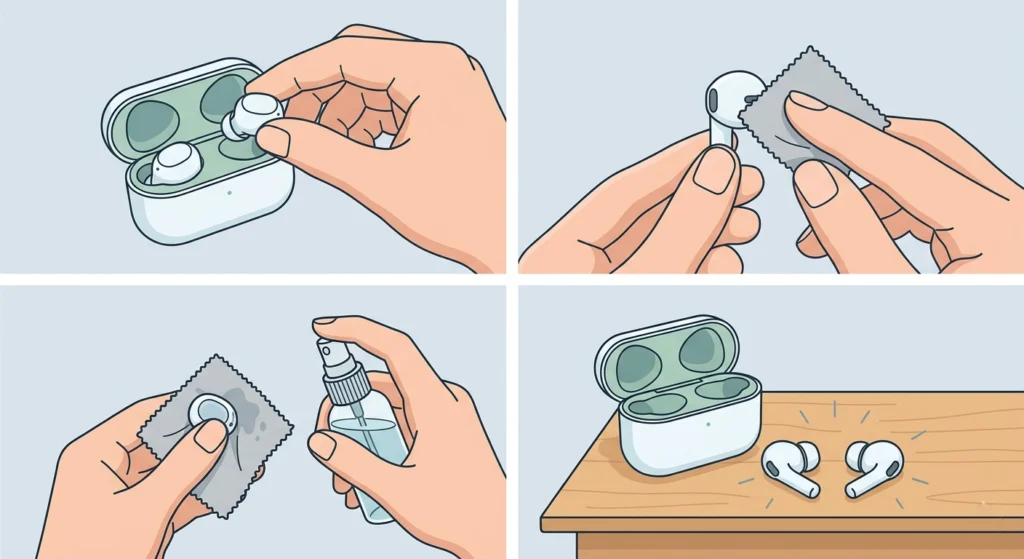 Clean the Touch Sensor Area