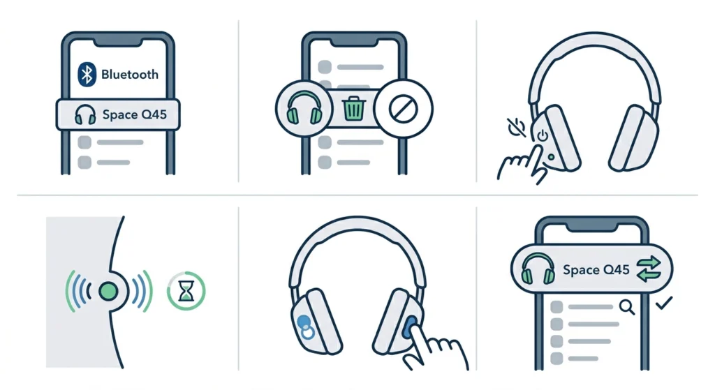 Disconnect and Re-Pair the Bluetooth Connection