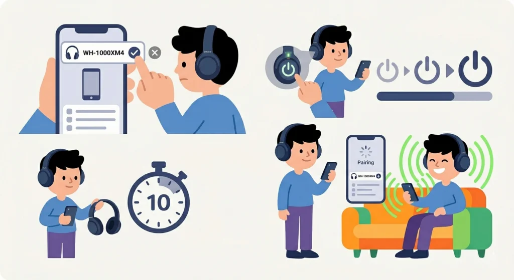 Disconnect and Reconnect Bluetooth