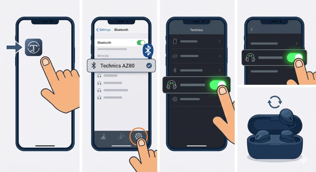 Enable Multipoint Connection in the App