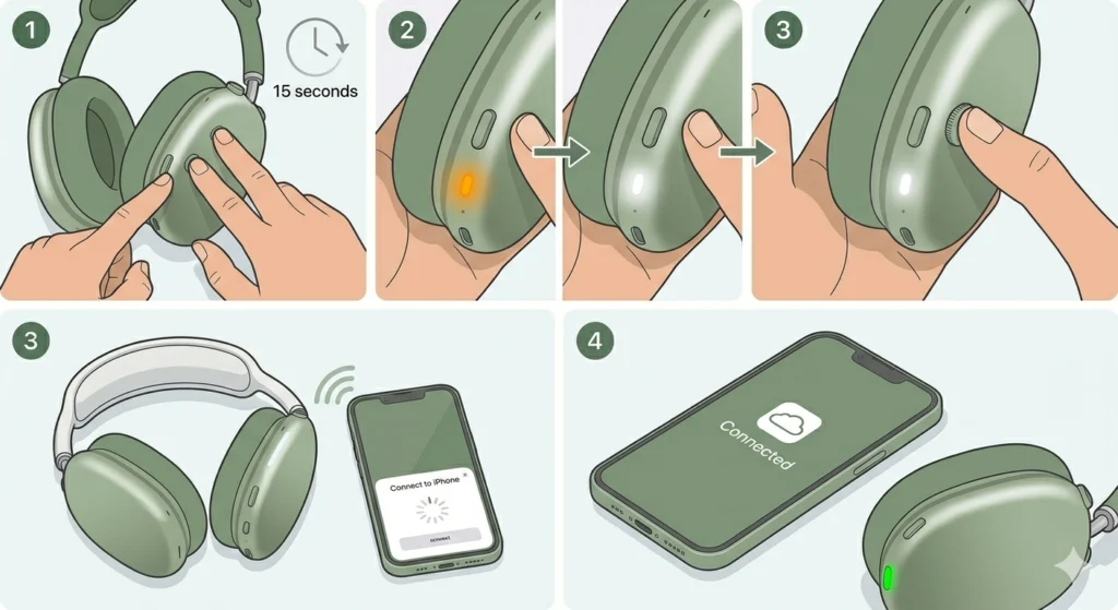 Factory Reset AirPods Max