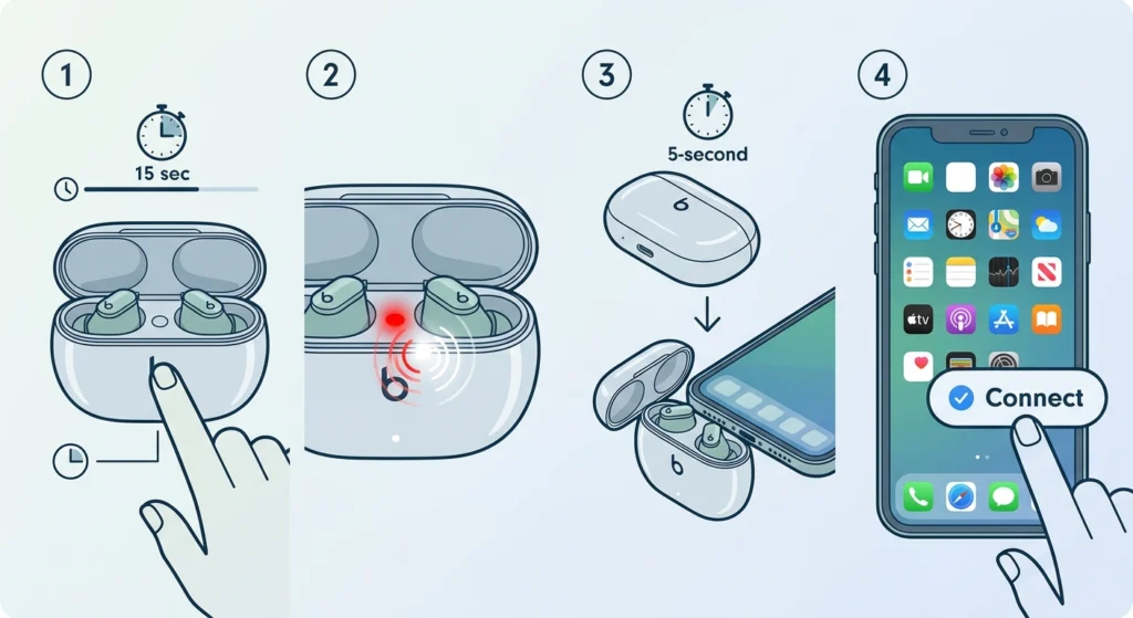 Factory Reset the Beats Studio Buds+