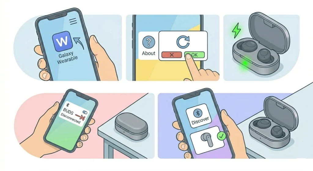 Factory Reset the Buds