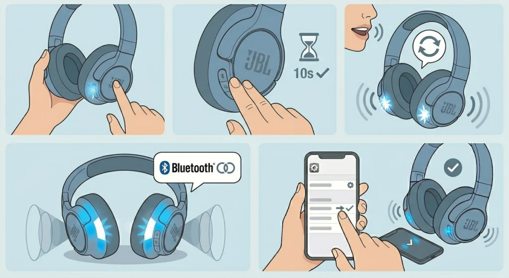Factory Reset the JBL Tune 770NC