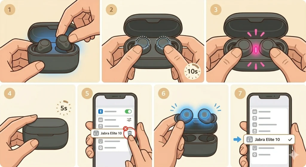 Factory Reset the Jabra Elite 10