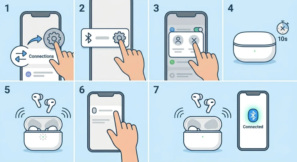 Forget and Re-Pair the Galaxy Buds 2 Pro