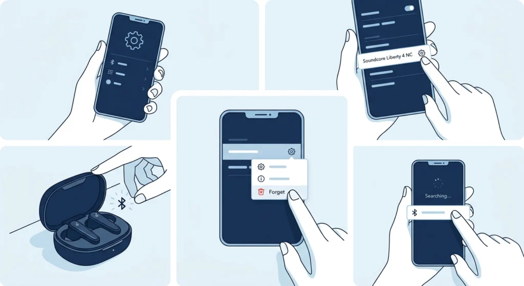 Forget the Device and Re-Pair