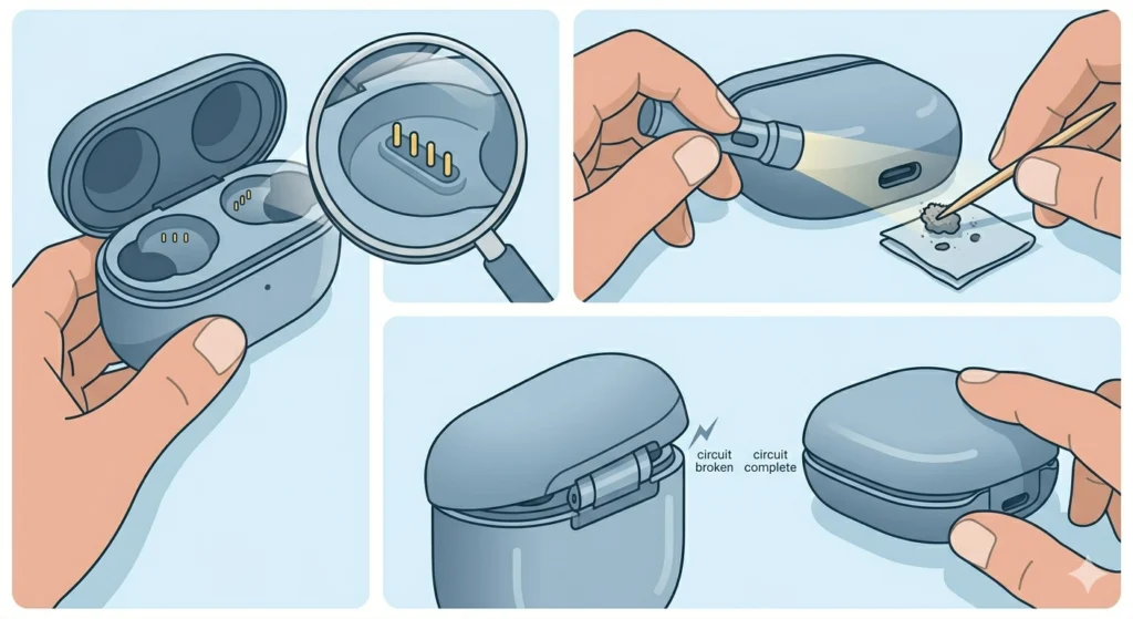 Inspect the Case for Physical Damage