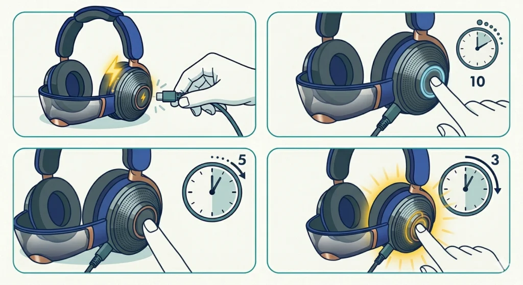 Perform a Soft Reset on the Dyson Zone