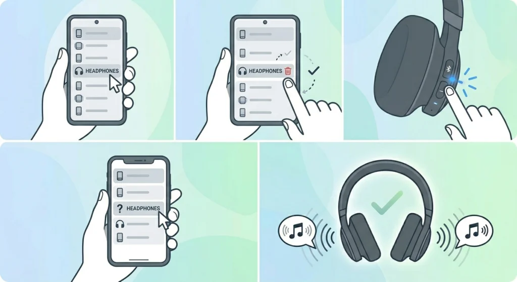 Re-Pair the JBL Live 660NC via Bluetooth