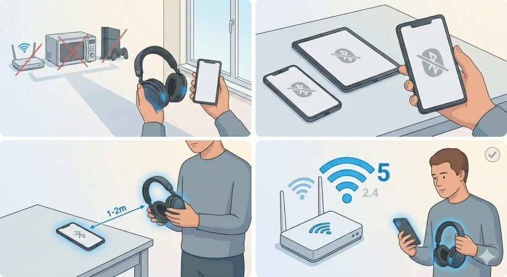 Reduce Bluetooth Interference