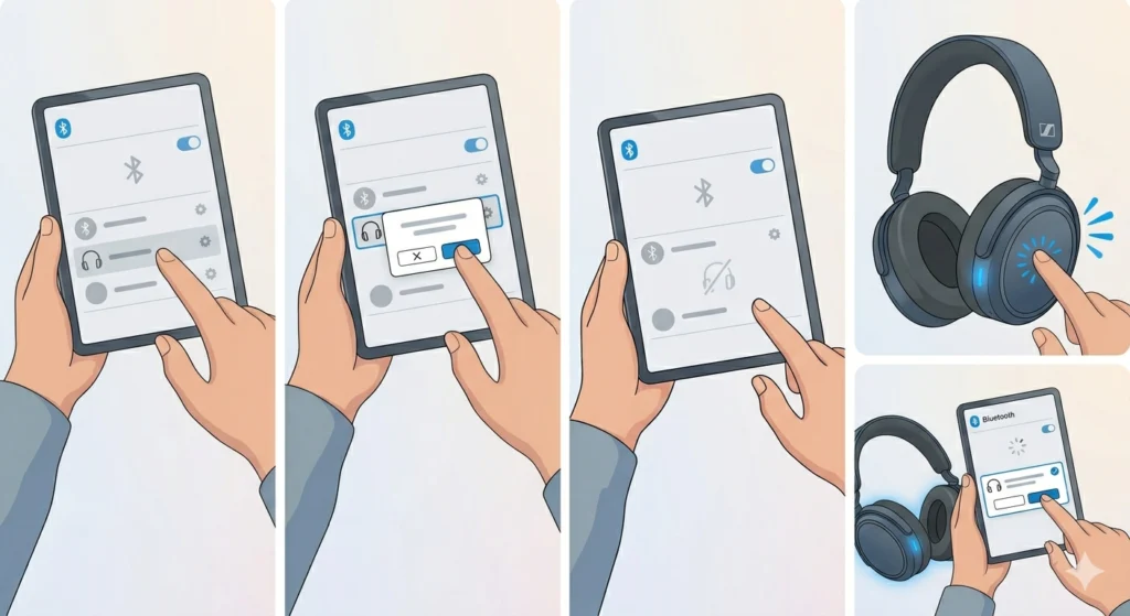 Remove and Re-Add the Device on the Host Device