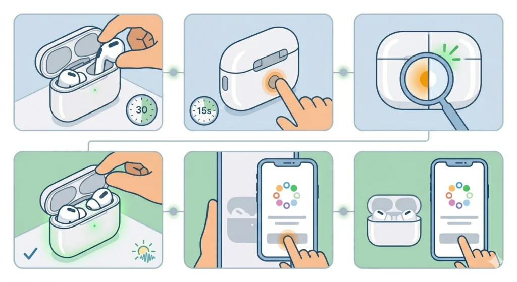 Reset AirPods Pro 2 to Factory Settings