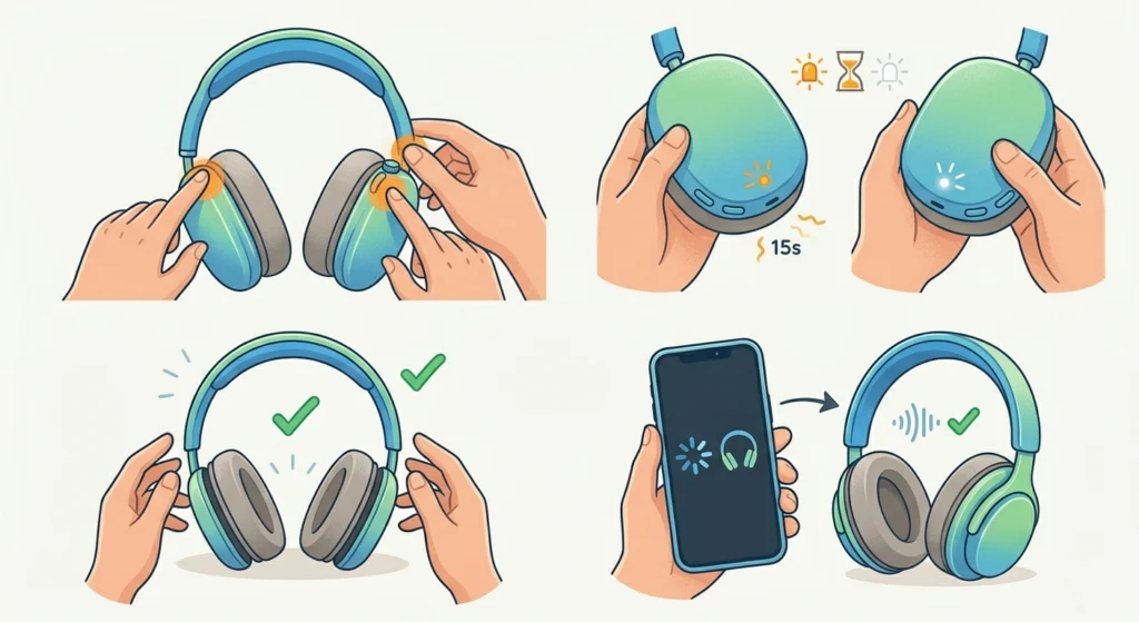 Reset the AirPods Max