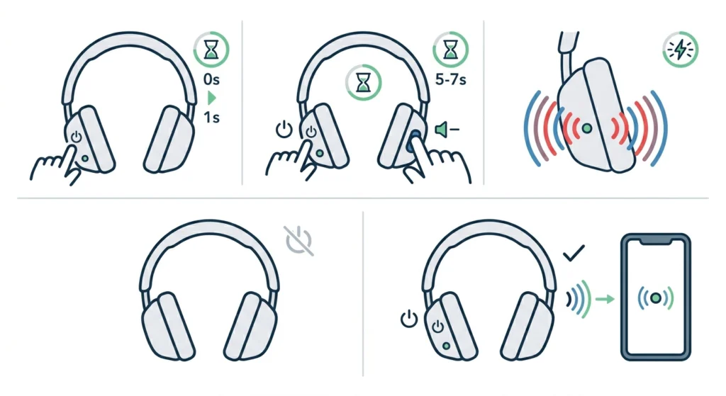 Reset the Anker Soundcore Space Q45