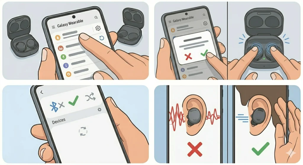 Reset the Galaxy Buds 2 Pro