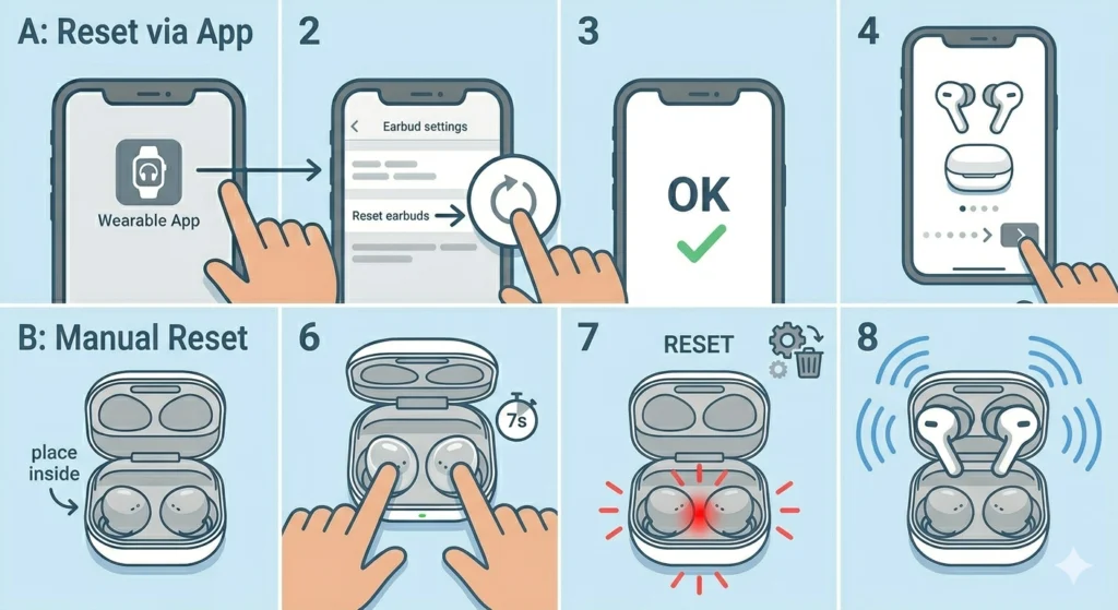 Reset the Galaxy Buds 2 Pro