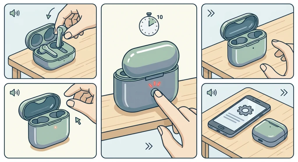 Reset the Nothing Ear 2 Earbuds