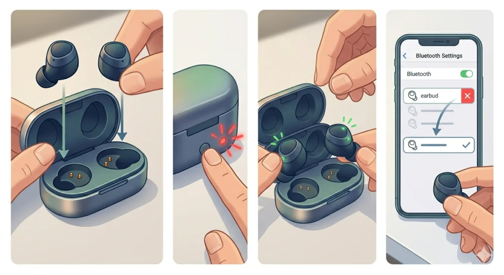 Reset the WF-1000XM5 to Factory Settings