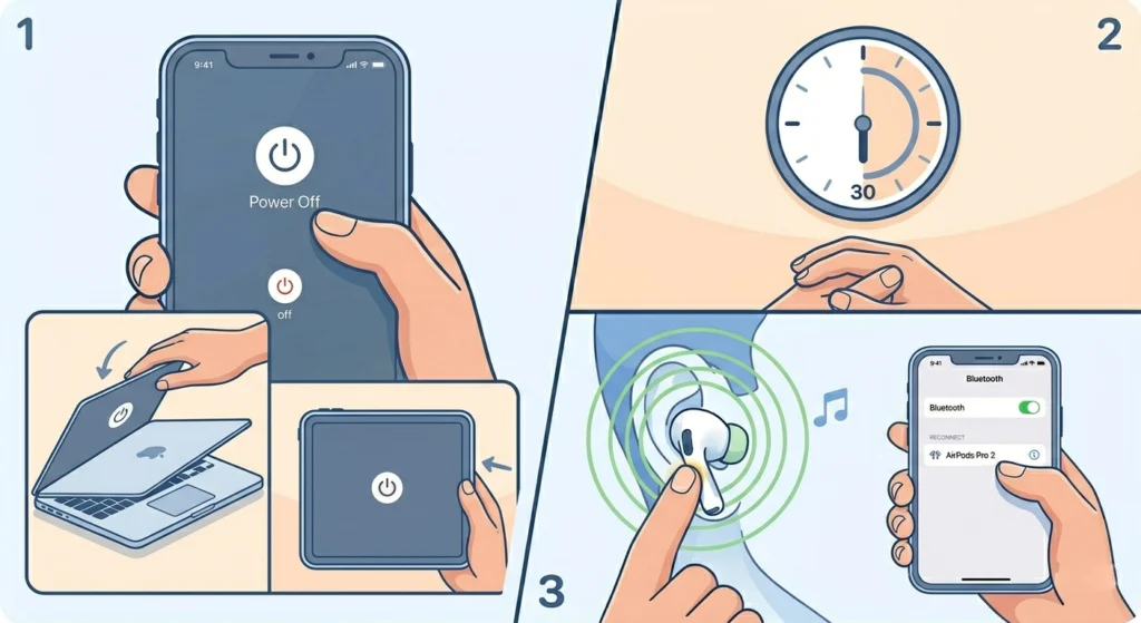 Restart the Connected Device